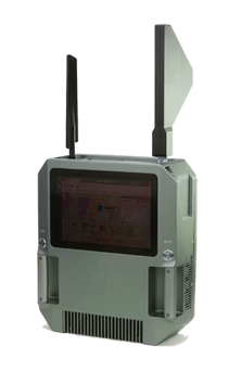 Gridbots Terawave wideband passive RF drone detector with coherent direction finding